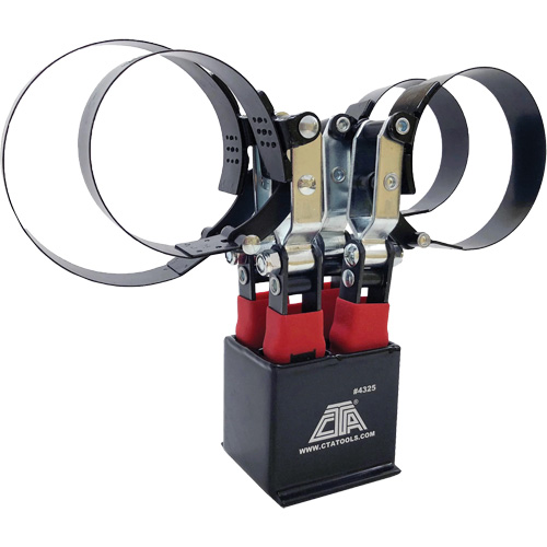 4 Pc. Oil Filter Wrench with Stand Cam Industrial