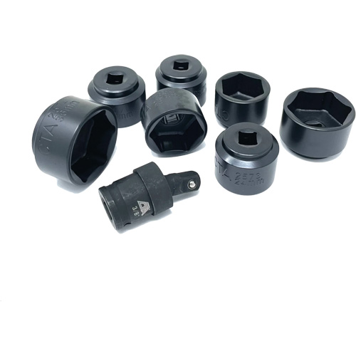 Ensemble de douilles pour filtre &agrave; huile &agrave; profil extra-bas, 8 morceaux Cam Industrial