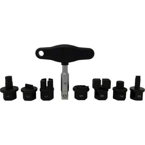 8 Pc. Oil Drain Plug Kit Cam Industrial