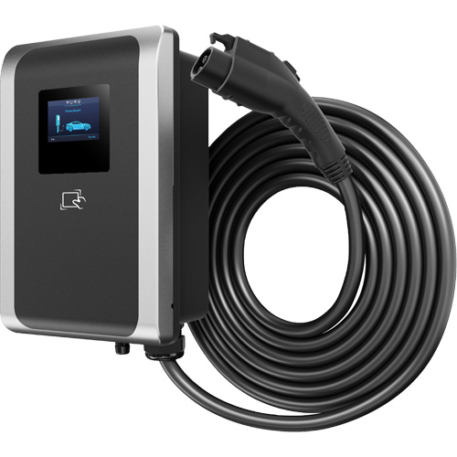 PulseQ AC Max Commercial EV Charger, 48 A, Level 2 AC, Type 1 (SAE J1772) Connector Cam Industrial
