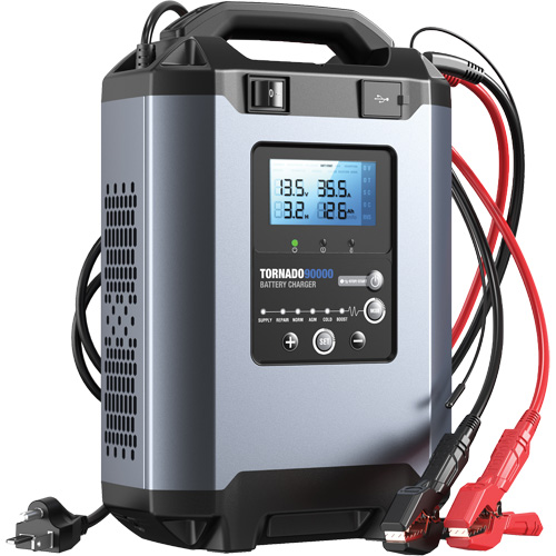 Alimentation stable 90 A et chargeur intelligent 12 V/24 V Tornado90000 Cam Industrial