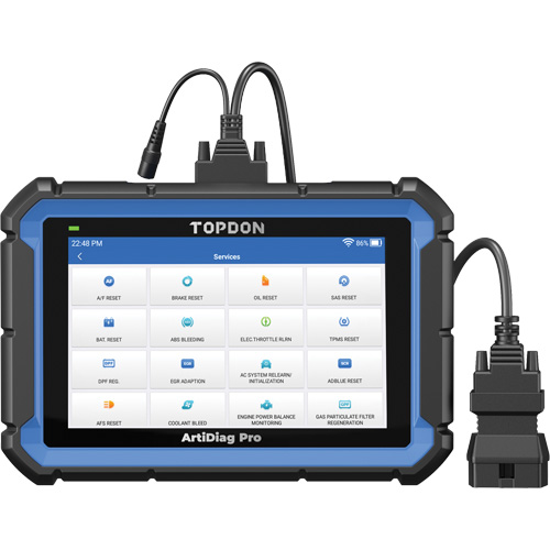 Outil de diagnostic ArtiDiag Pro 7" avec fonctions de service et commandes bidirectionnelles Cam Industrial