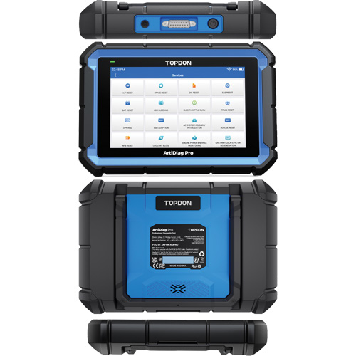 Outil de diagnostic ArtiDiag Pro 7" avec fonctions de service et commandes bidirectionnelles Cam Industrial