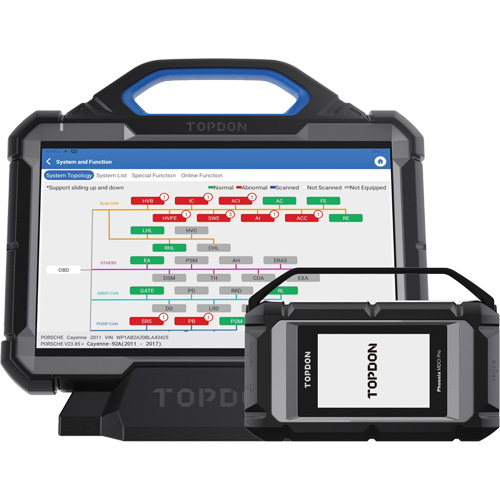 Outil de diagnostic de niveau OE Phoenix Max Basic de 13,3", station daccueil et programmation infonuagique Cam Industrial