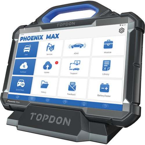Phoenix Max with Scope 13.3" OE-Level Scan Tool, Docking Station & 4 Channel Oscilloscope Cam Industrial