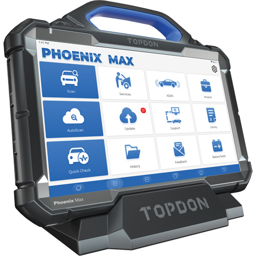 Phoenix Max with Scope 13.3" OE-Level Scan Tool, Docking Station & 4 Channel Oscilloscope Cam Industrial