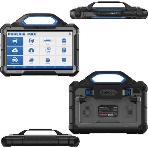 Phoenix Max with Scope 13.3" OE-Level Scan Tool, Docking Station & 4 Channel Oscilloscope Cam Industrial
