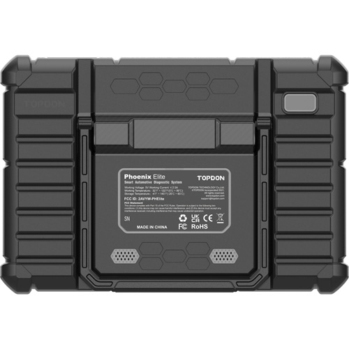 Outil de diagnostic de niveau constructeur Phoenix Elite avec &eacute;cran 10,1", programmation bas&eacute;e sur l'infonuage et CANFD Cam Industrial