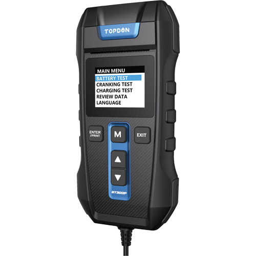 BT300P Battery, Charging & Cranking System Tester with Printer Cam Industrial