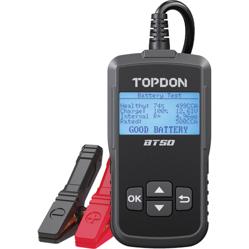 BT50 Battery, Charging & Cranking System Tester Cam Industrial