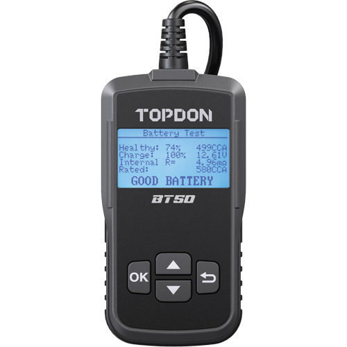 BT50 Battery, Charging & Cranking System Tester Cam Industrial
