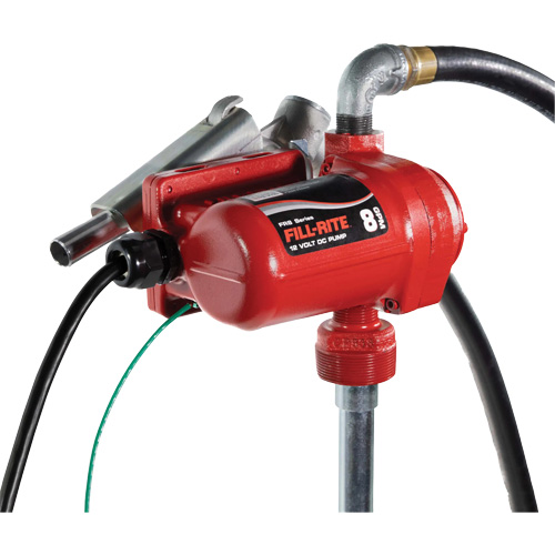 12V DC Fuel Transfer Pump with Nozzle Cam Industrial