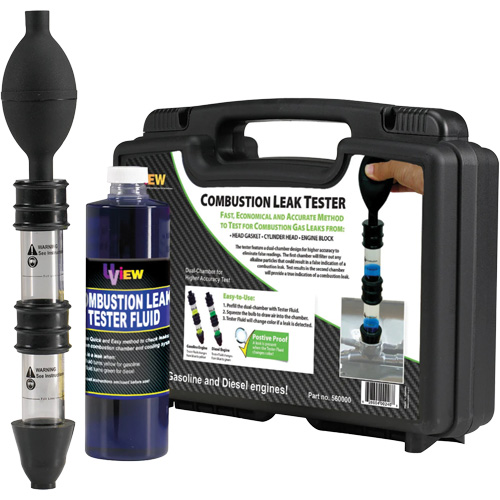 Trousse pour testeur de fuite de gaz/diesel de combustion Uview, 480 ml, Bouteille Cam Industrial
