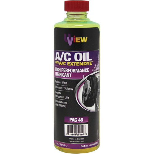PAG 46 Oil with A/C ExtenDye, 237 ml, Bottle Cam Industrial