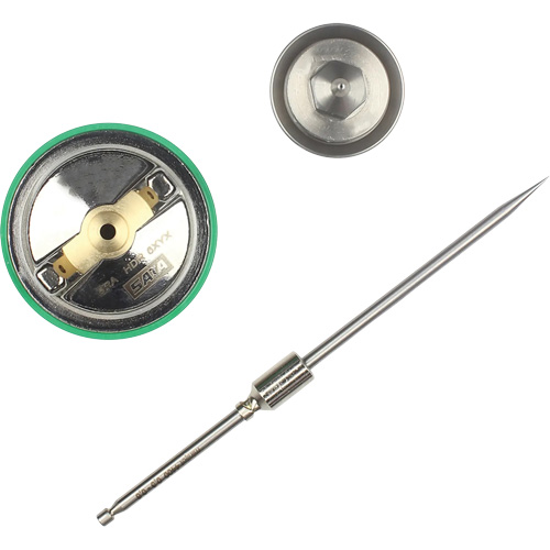 4400 B HVLP 1.2 SR Nozzle Set, 4.24 CFM, 0.14 PSI Cam Industrial