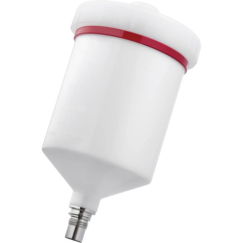 Godet QCC r&eacute;utilisable en plastique 0,6 L, QCC, sans filetage fin Cam Industrial