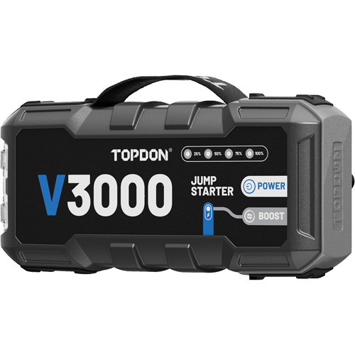 V3000 Jump Starter, Power Bank & Flashlight Cam Industrial