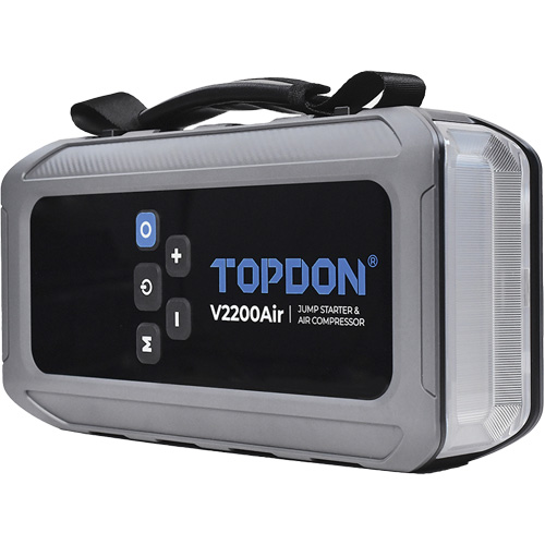 V2200Air 2-in-1 2200 Peak Amp Jump Starter & Tire Inflator Cam Industrial