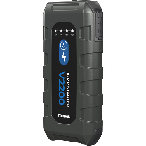 Survolteur, banque d'alimentation et lampe de poche V2200 Cam Industrial