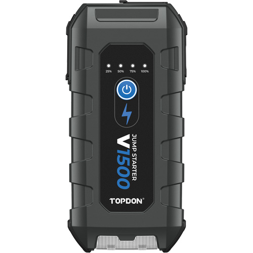 V1500 Jump Starter, Booster, Power Bank & Flashlight Cam Industrial