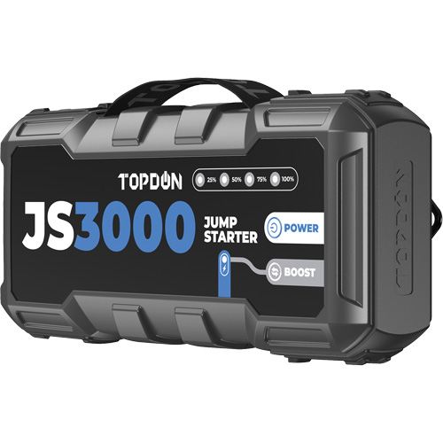 JumpSurge3000 Battery Jump Starter, Power Bank & Flashlight Cam Industrial