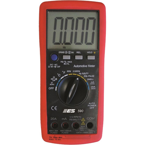 Pro Automotive Digital Multimeter with Case Cam Industrial
