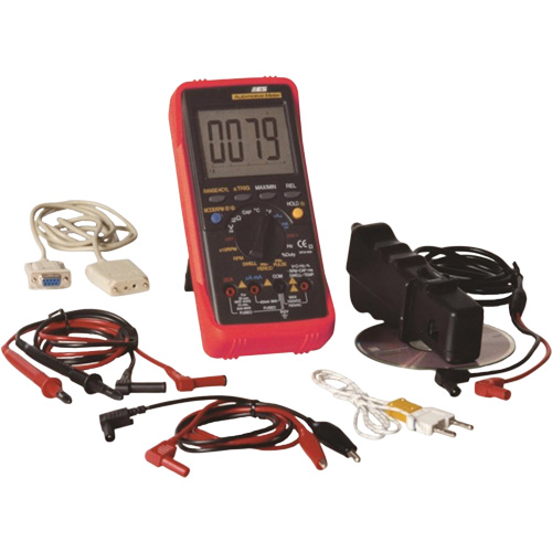 Pro Model Automotive Digital Multimeter W/PC Interface Cam Industrial