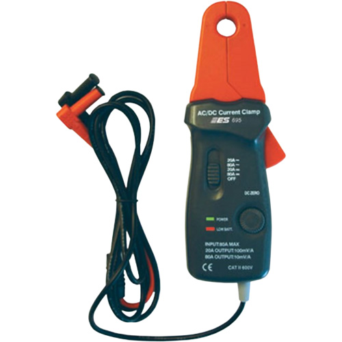 Sonde de courant faible pour multim&egrave;tres num&eacute;riques, oscilloscopes et appareils de mesure &agrave; affichage graphique Cam Industrial