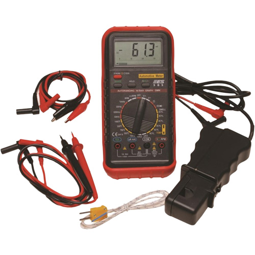 Deluxe Automotive Meter with RPM & Temperature Cam Industrial