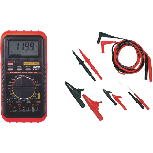 Deluxe Automotive Meter with RPM & Temperature Cam Industrial