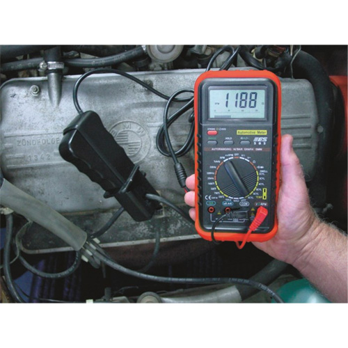 Deluxe Automotive Meter with RPM & Temperature Cam Industrial