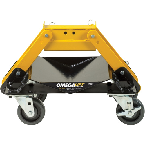 2000 lbs. Heavy-Duty 3-in-1 Car Dolly Set Cam Industrial