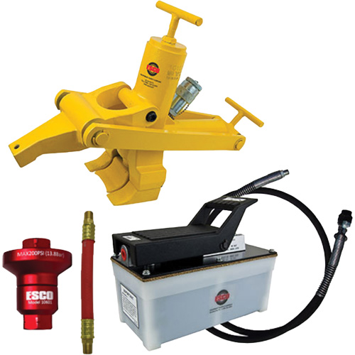 “Combi” Bead Breaker Kit with 2.5 Quart Hydraulic Air Pump Cam Industrial