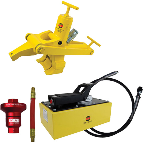 “Combi” Bead Breaker Kit with 5 Quart Hydraulic Air Pump Cam Industrial