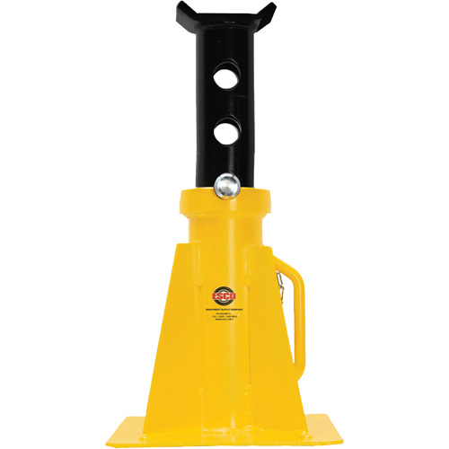 Support de v&eacute;rin &agrave; goupille, Tige verrouillable, Capacit&eacute; de 25 tonnes, 15-3/4" - 26-3/4" h Cam Industrial