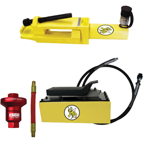 Yellow Jackit Giant Tire/Earthmover Bead Breaker Kit Cam Industrial