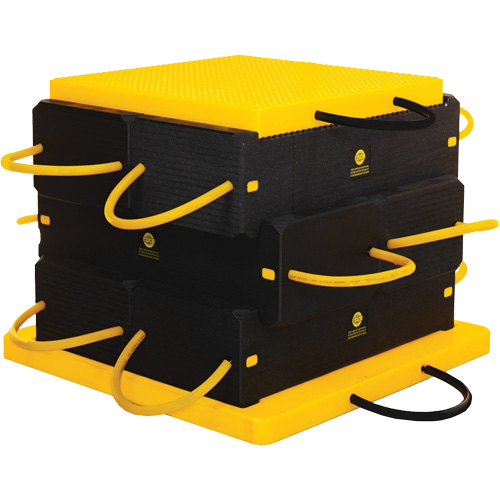 8-Piece CribLok Composite Cribbing System Kit Cam Industrial