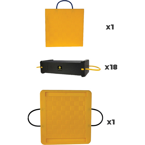 Ensemble de syst&egrave;me de sout&egrave;nement en composite CribLok 20 mcx Cam Industrial