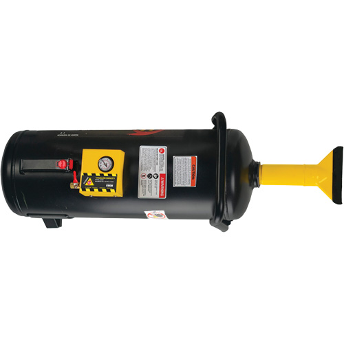 Ensemble de mise en place de talon haute pression de 9 gallons Hurricane "CAT-9", Aluminium Cam Industrial