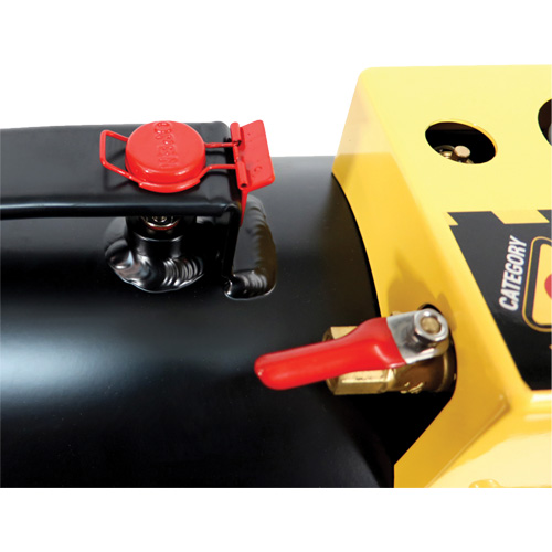 Ensemble de mise en place de talon haute pression de 13 gallons Hurricane "CAT-13", Aluminium Cam Industrial