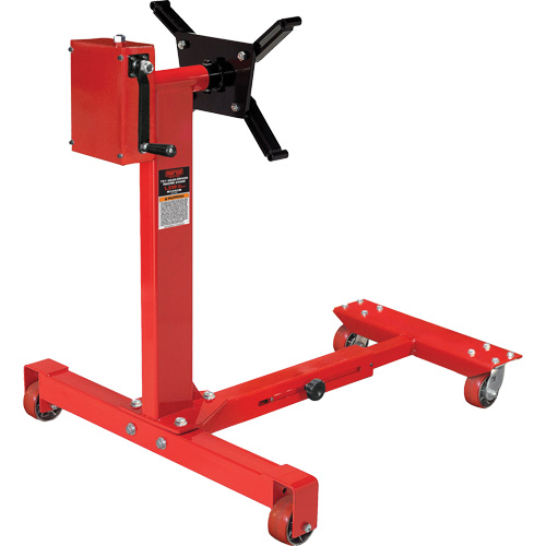 75:1 Gear-Driven Engine Stand, 5/8 tons Capacity, 42" H Cam Industrial