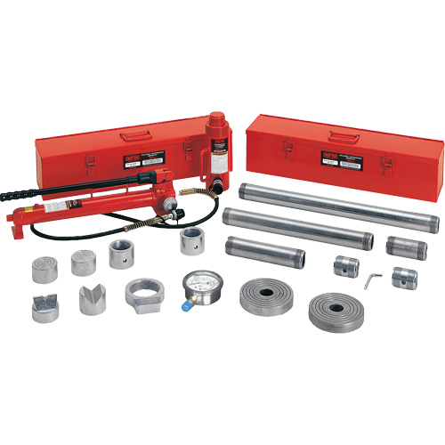 20-Ton Capacity Collision/Maintenance Repair Kit with Forged Adapters Cam Industrial