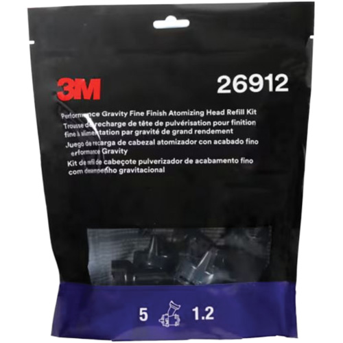 Performance Gravity Fine Finish Atomizing Head - Blue Cam Industrial