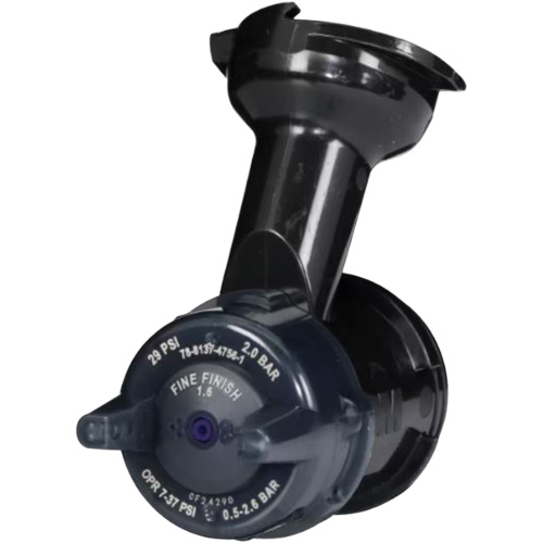 Performance Gravity Fine Finish Atomizing Head - Purple Cam Industrial