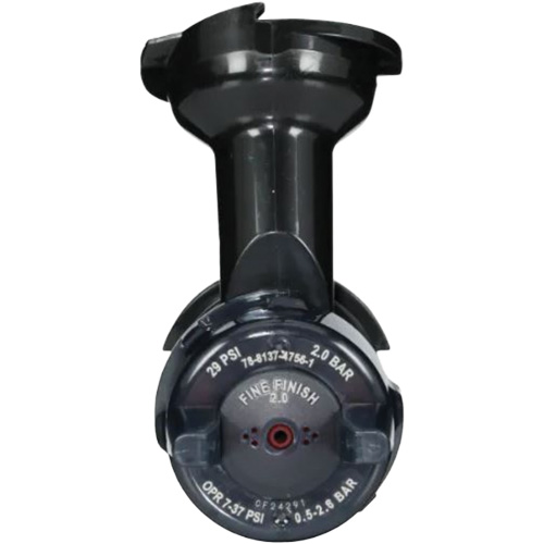 Performance Gravity Fine Finish Atomizing Head - Red Cam Industrial