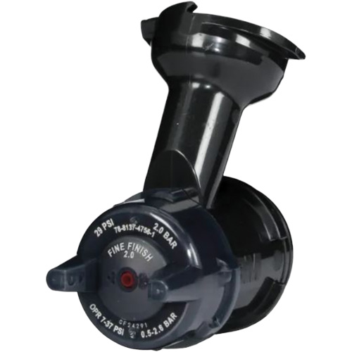 Performance Gravity Fine Finish Atomizing Head - Red Cam Industrial