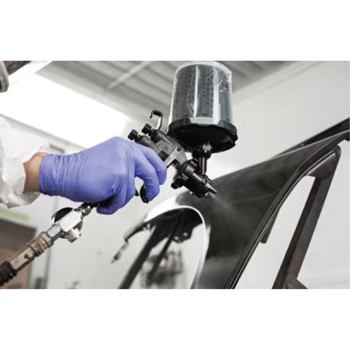 Performance Fine Finish Spray Gun System with PPS Cups, 13 CFM, 29 PSI Cam Industrial