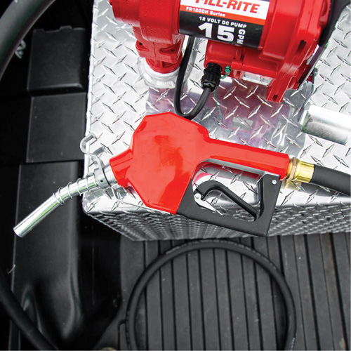 Pistolet de distribution automatique rouge pour essence Cam Industrial