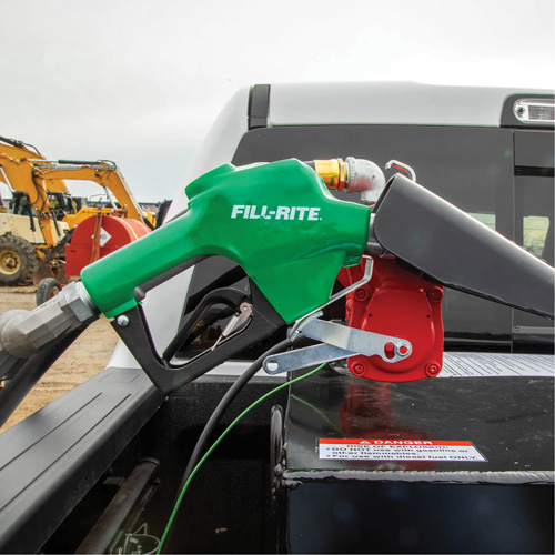 Green Automatic Diesel Spout Nozzle Cam Industrial