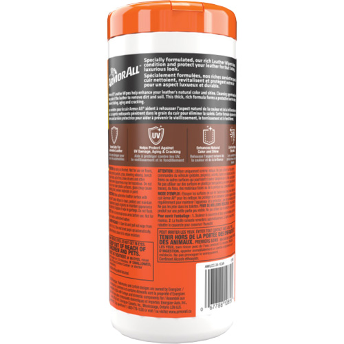 Lingettes nettoyantes et traitement pour cuir Extreme Shield + c&eacute;ramique Cam Industrial